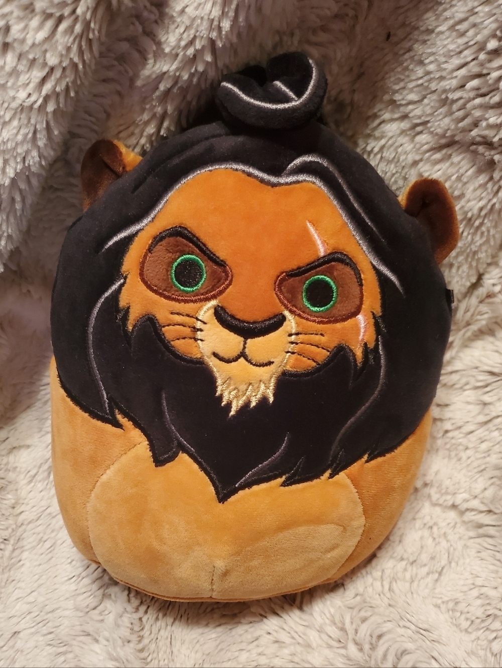 Squishmallows Disney The Lion King Scar Squishmallow 6.5” RARE
